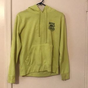 Neon yellow hoodie